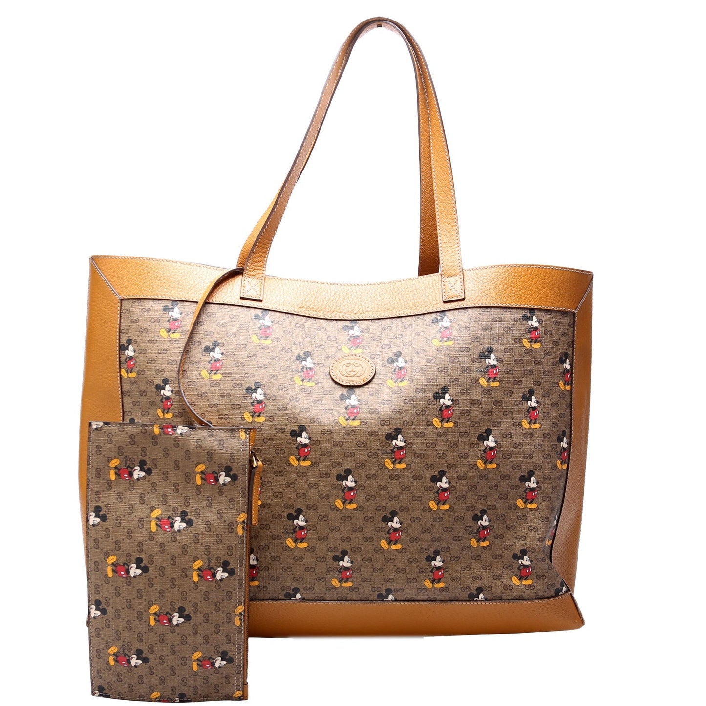 Gucci Disney Brown Medium Tote Bag