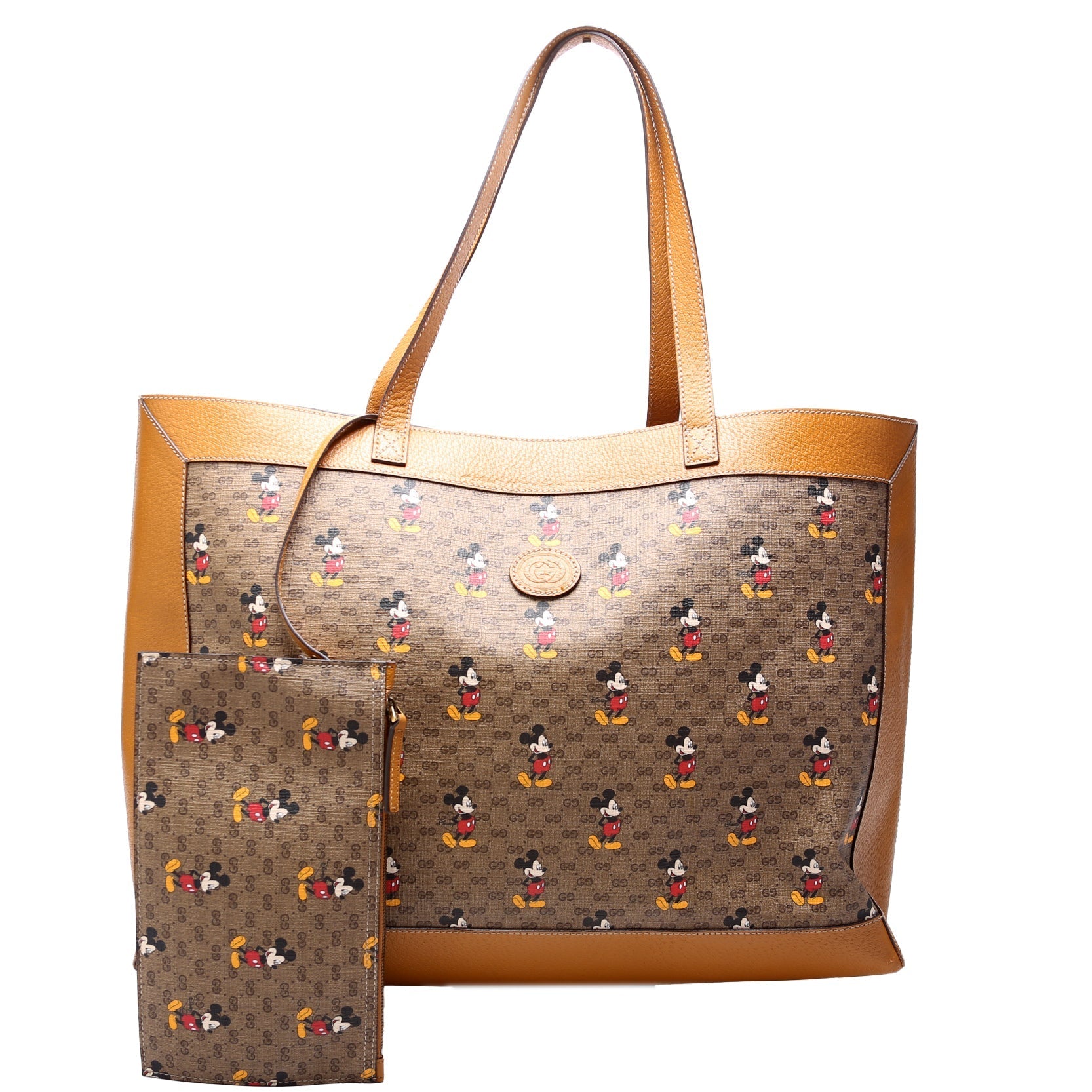 Gucci Disney Brown Medium Tote Bag