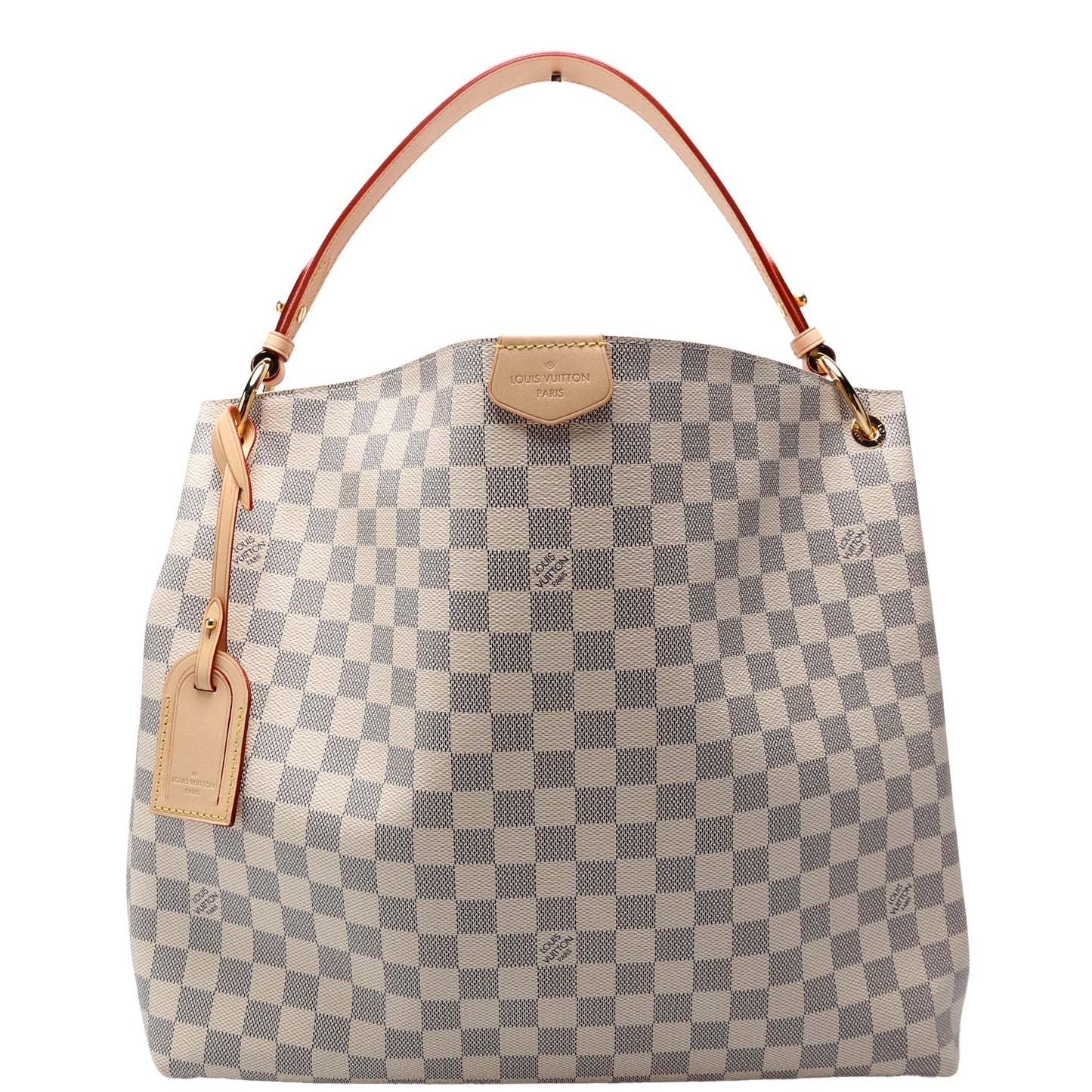 Louis Vuitton Graceful MM Azur Damier Handbag Azur 2