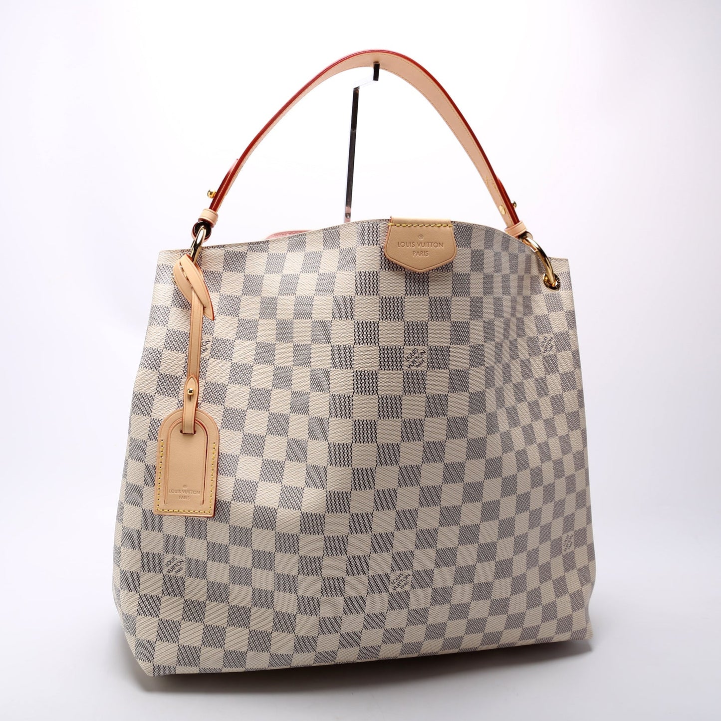 Louis Vuitton Graceful MM Azur Damier Handbag Azur 2