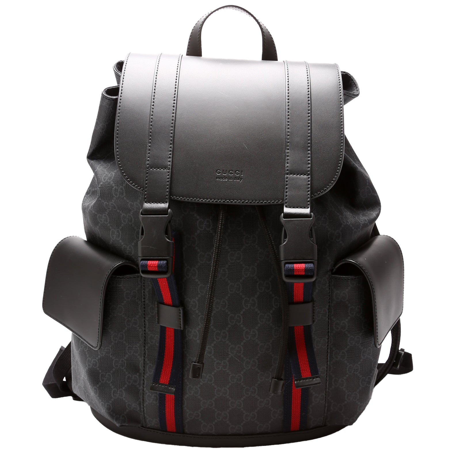 Gucci GG Supreme Backpack Black Backpack Black