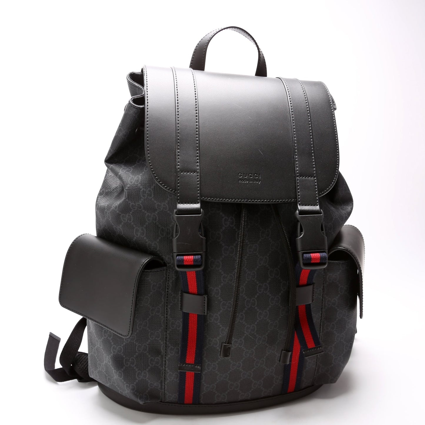 Gucci GG Supreme Backpack Black Backpack Black