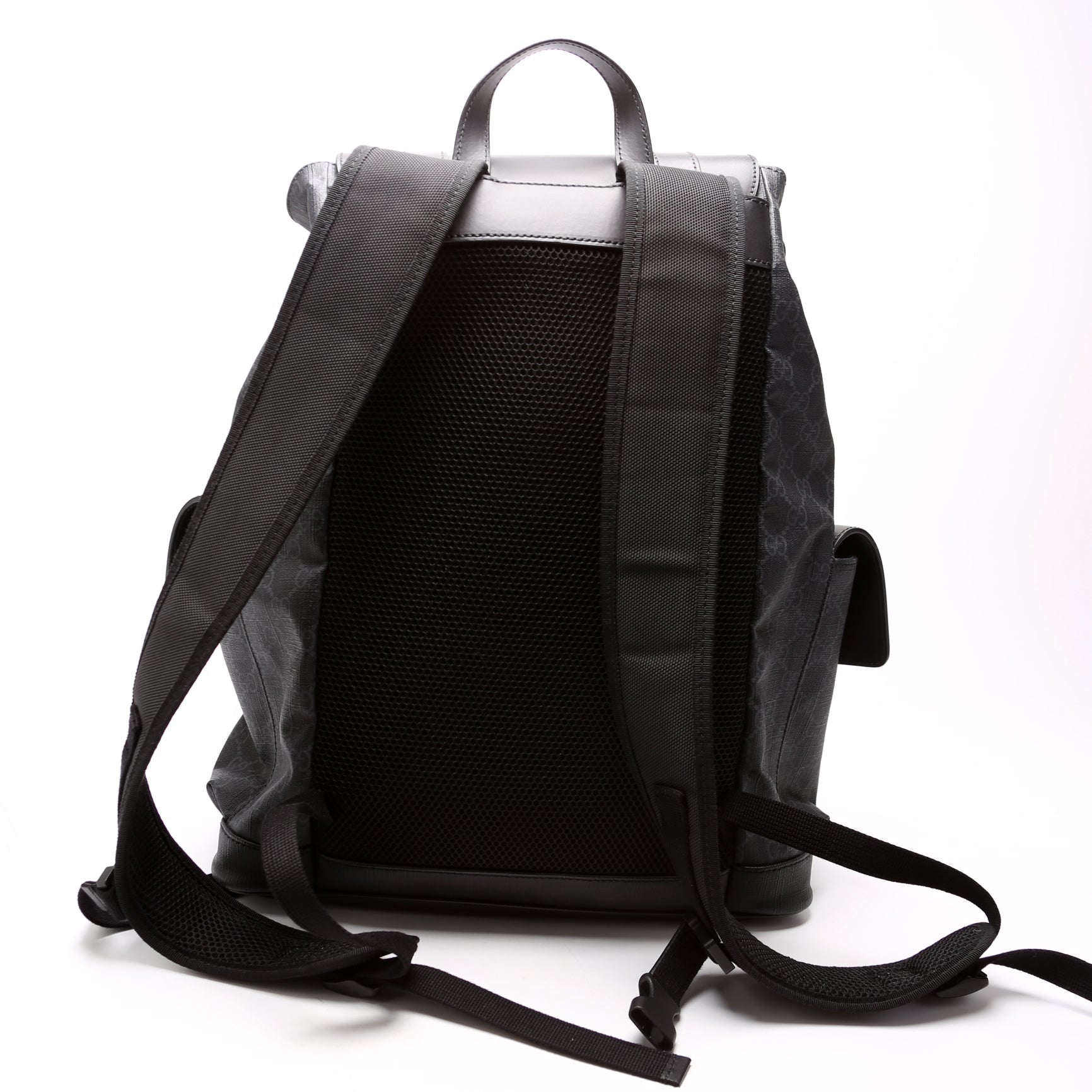 Gucci GG Supreme Backpack Black Backpack Black