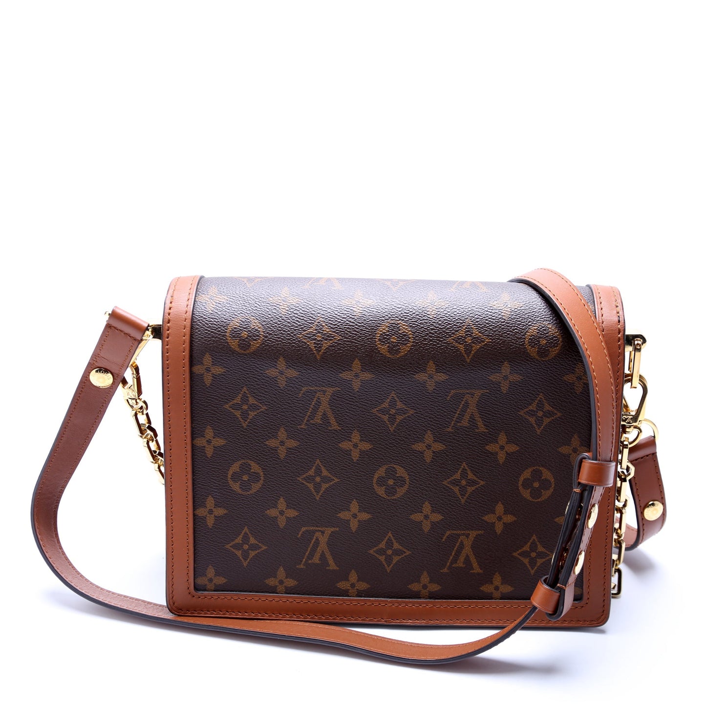 Louis Vuitton Dauphine MM Reverse Monogram Handbag Monogram 2