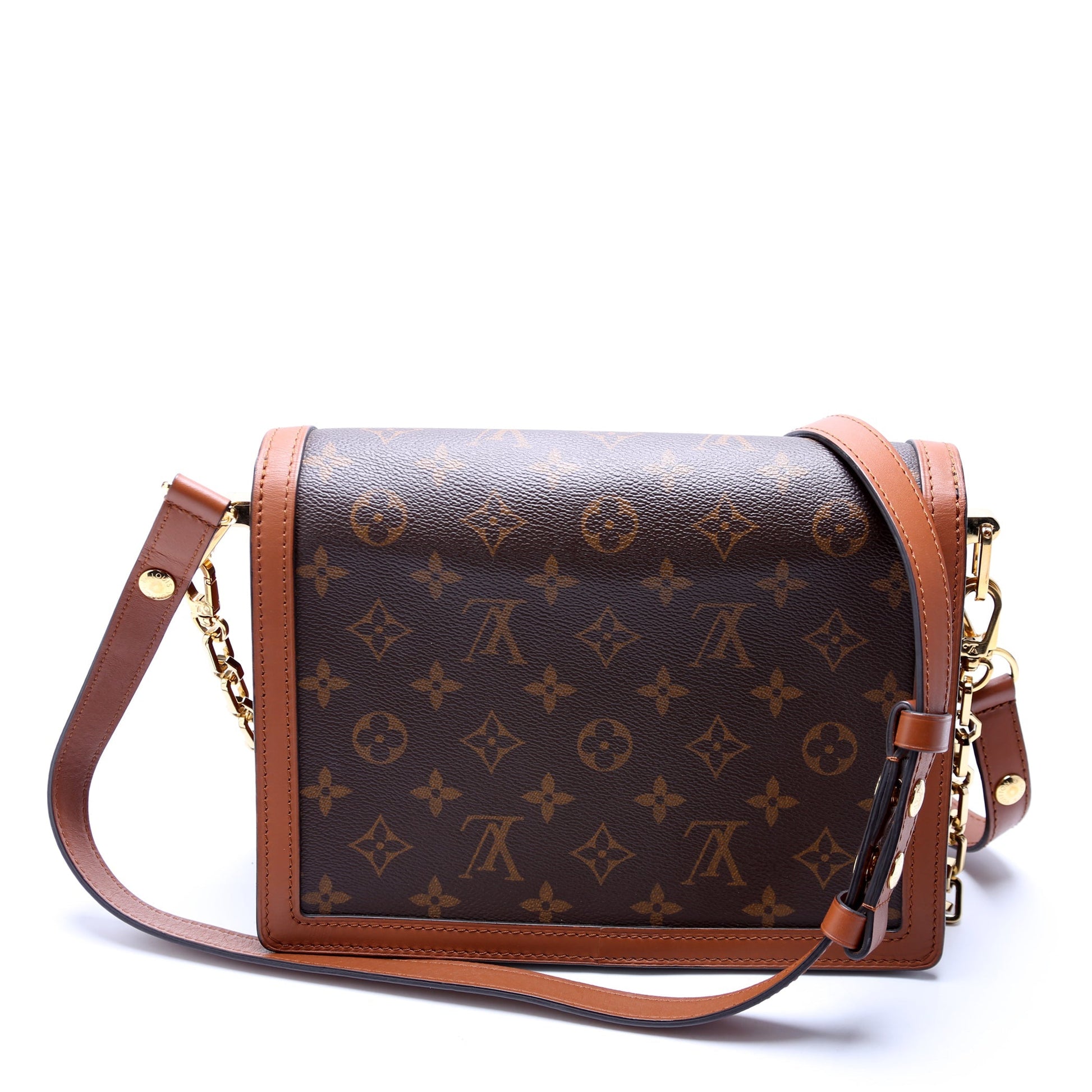 Louis Vuitton Dauphine MM Reverse Monogram Handbag Monogram 2
