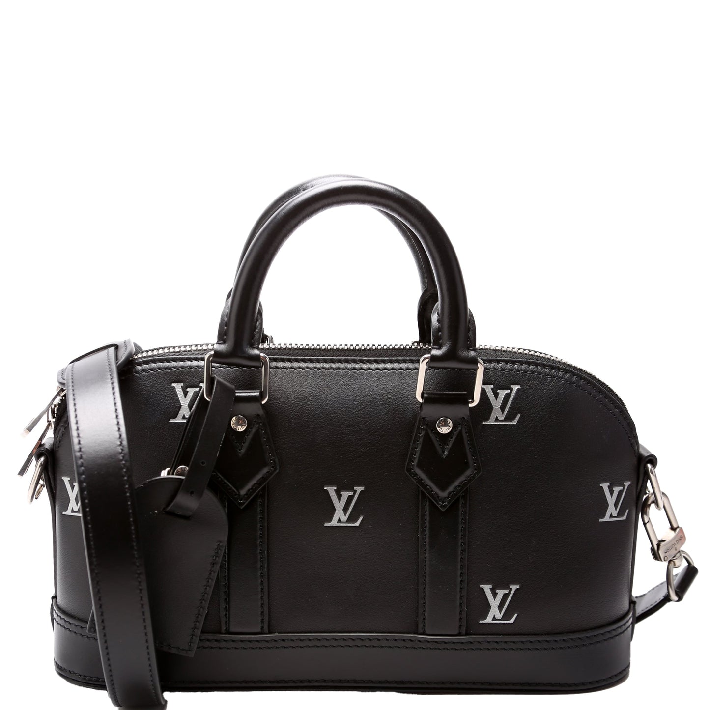 Louis Vuitton Alma East West Blason Calfskin Handbag
