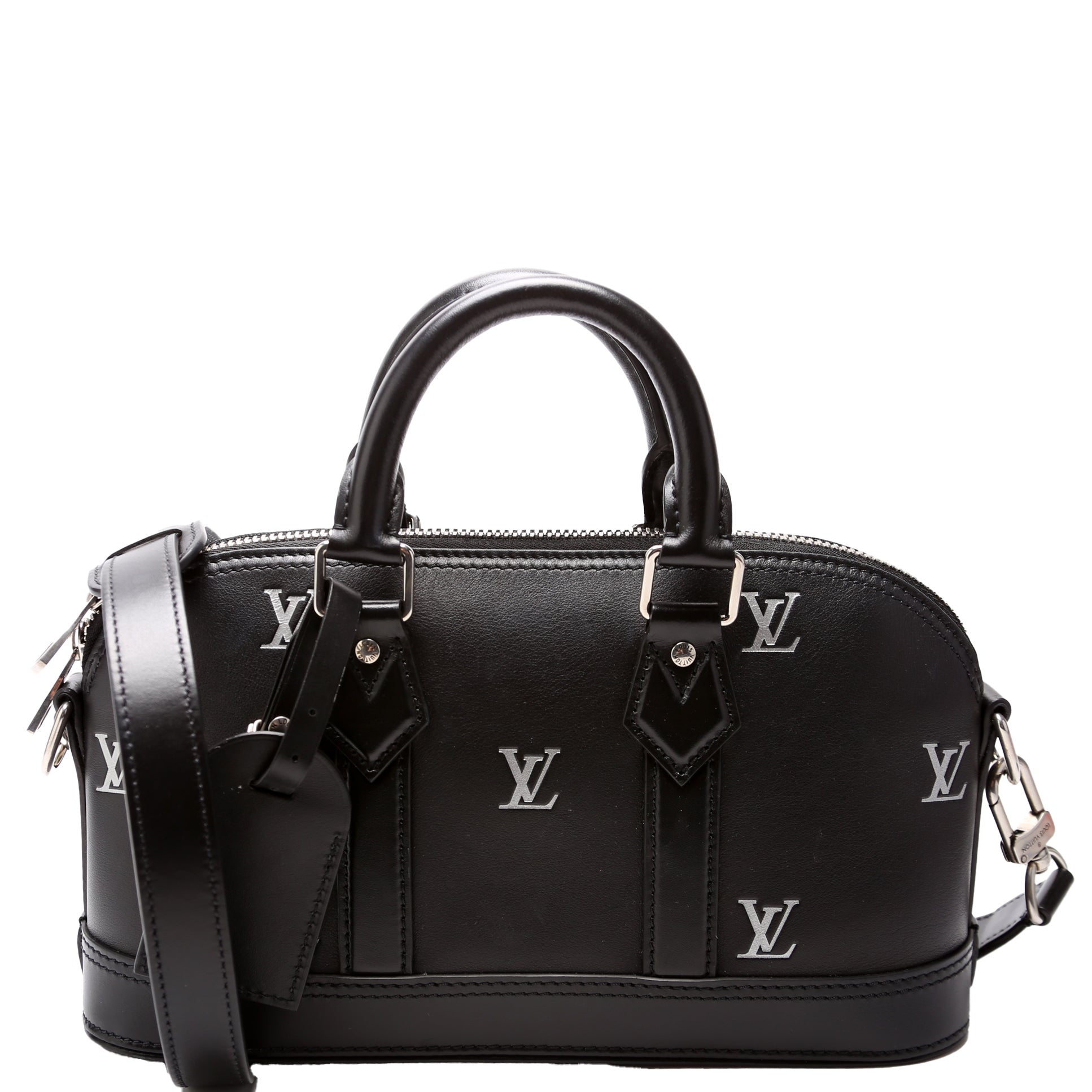 Louis Vuitton Alma East West Blason Calfskin Handbag