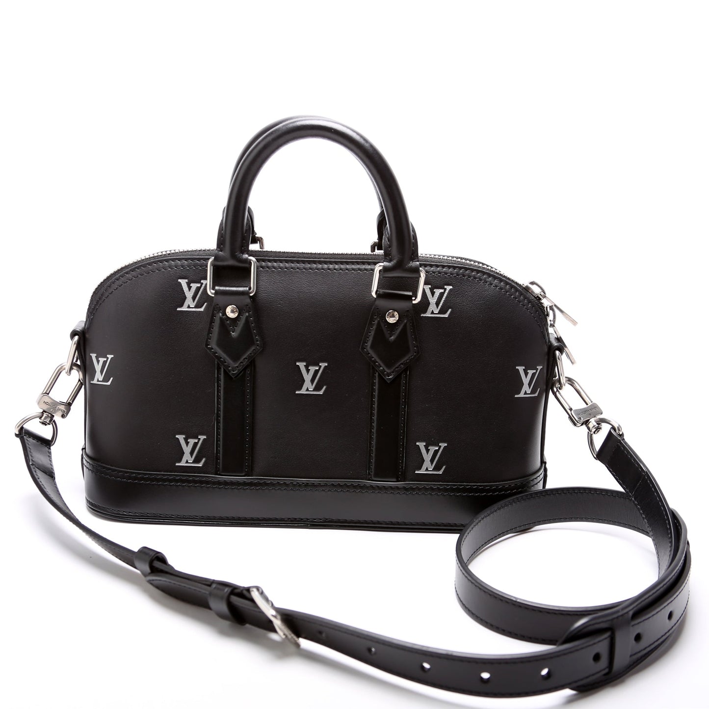 Louis Vuitton Alma East West Blason Calfskin Handbag