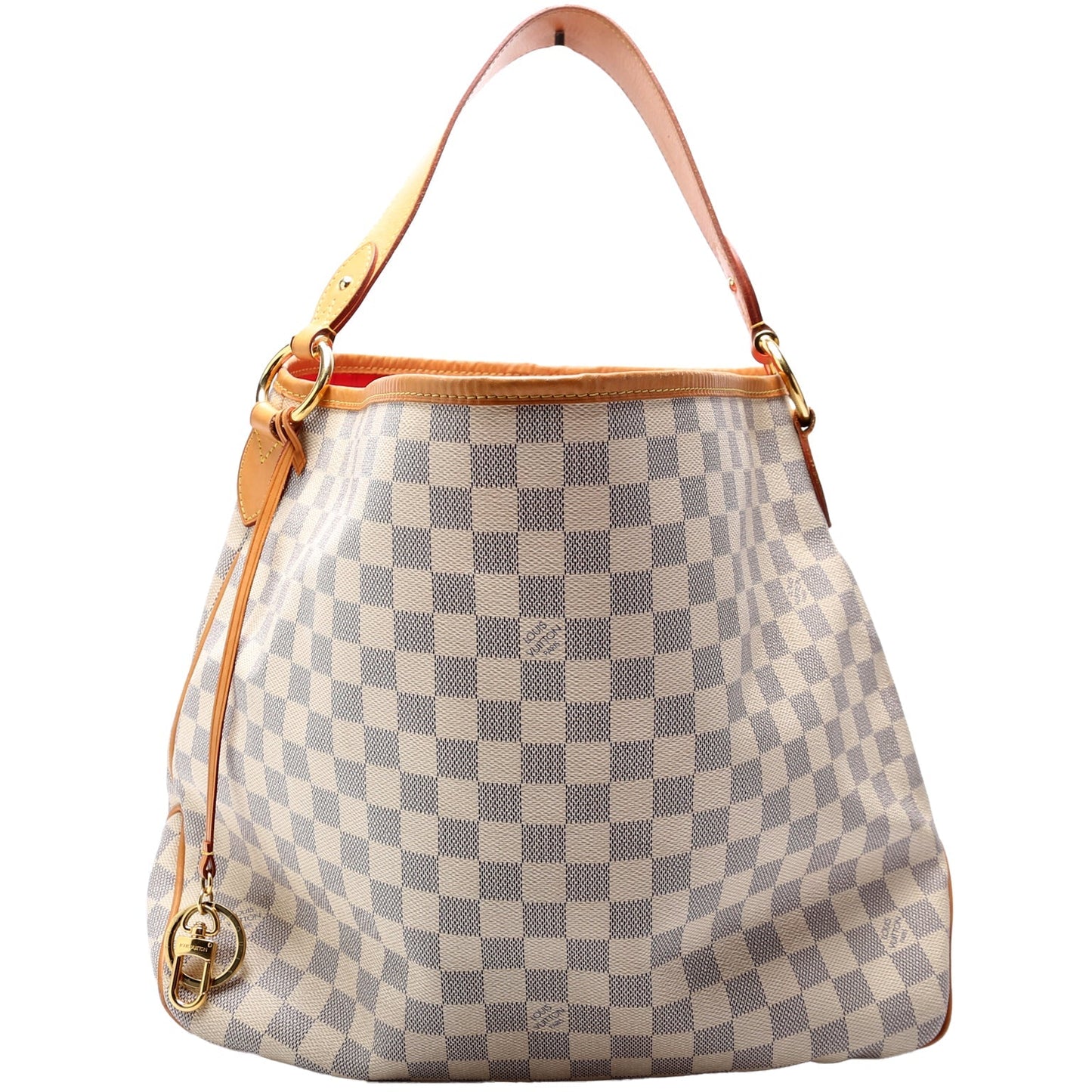 Louis Vuitton Delightful MM Azur Damier Handbag Azur 9