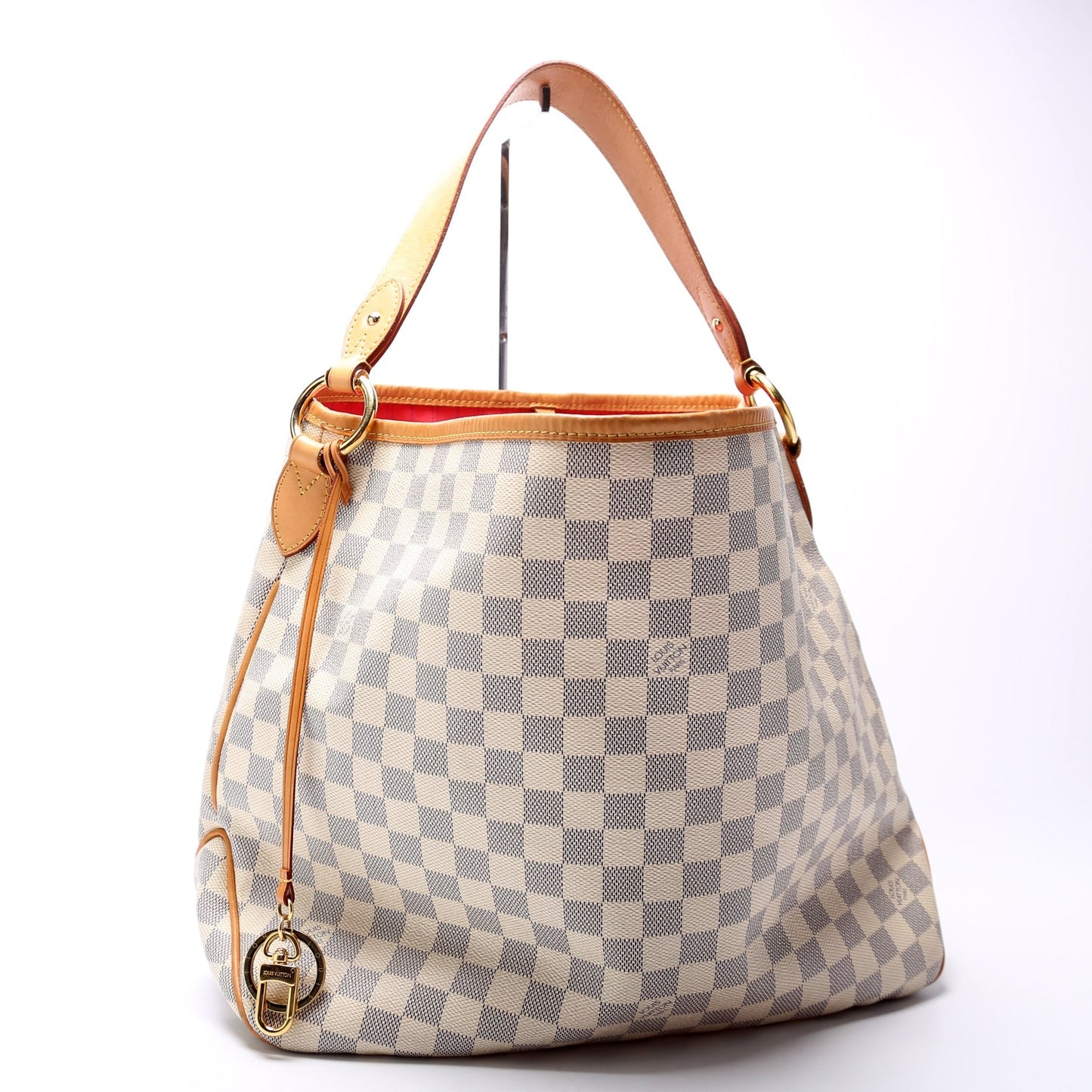 Louis Vuitton Delightful MM Azur Damier Handbag Azur 9