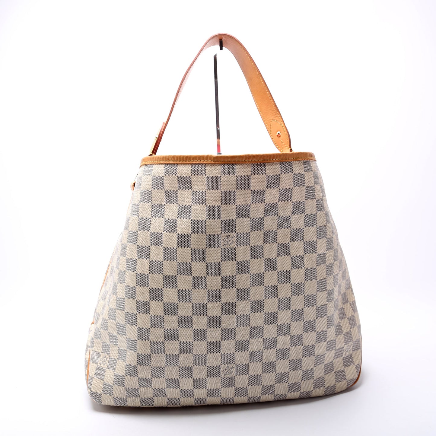 Louis Vuitton Delightful MM Azur Damier Handbag Azur 9