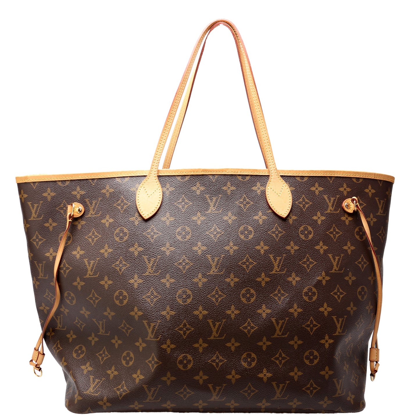 Louis Vuitton Neverfull GM Monogram Beige Tote Bag