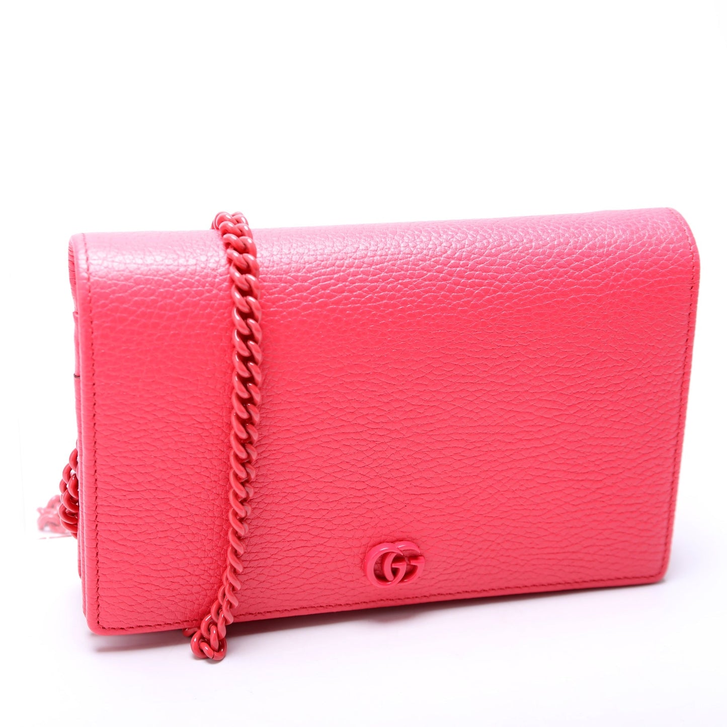 Gucci Marmont Pink Mini Chain Travel Bag