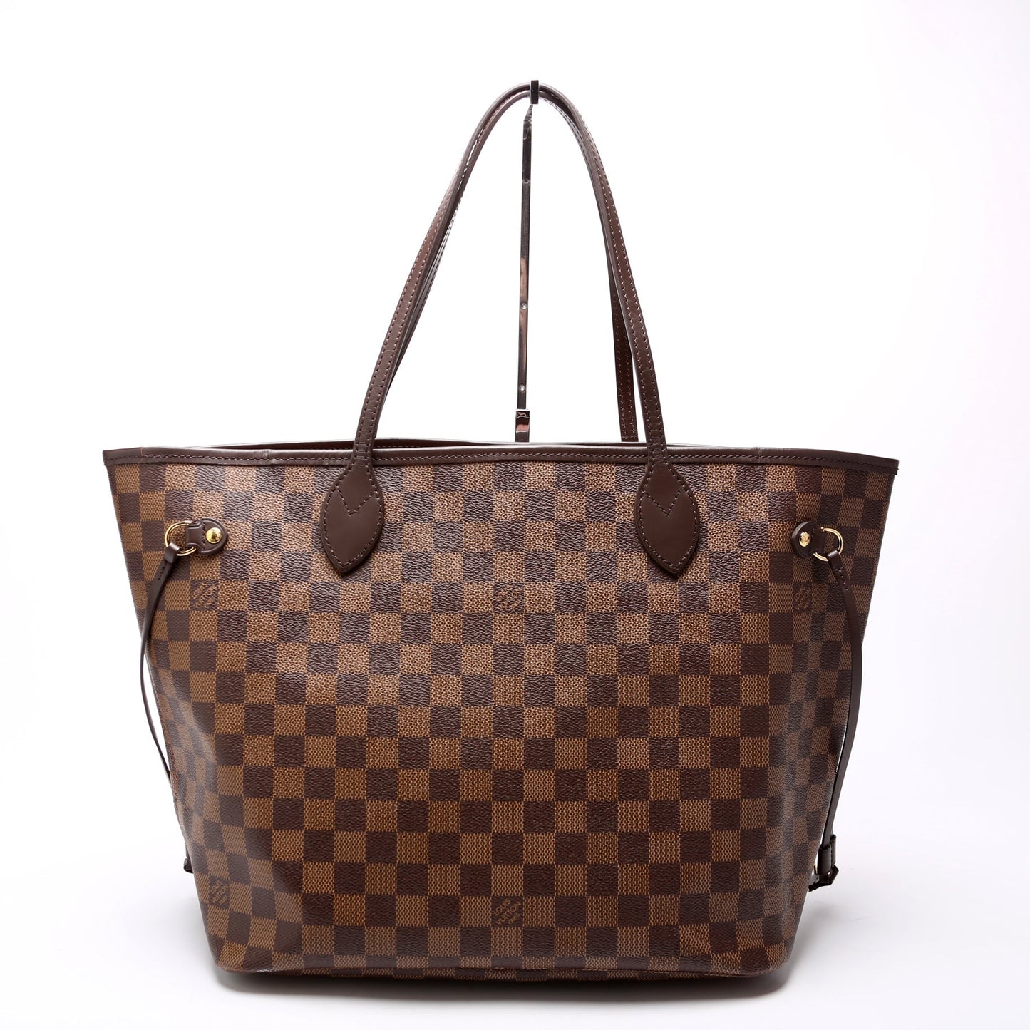 Louis Vuitton Neverfull W MM Ebene Damier Pink Wallet Case