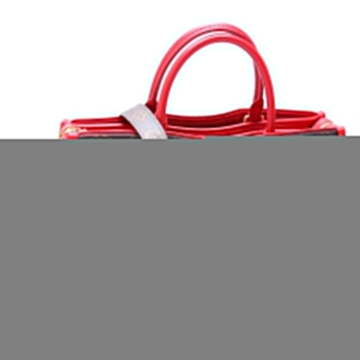 Louis Vuitton Popincourt PM NM Monogram Red Handbag