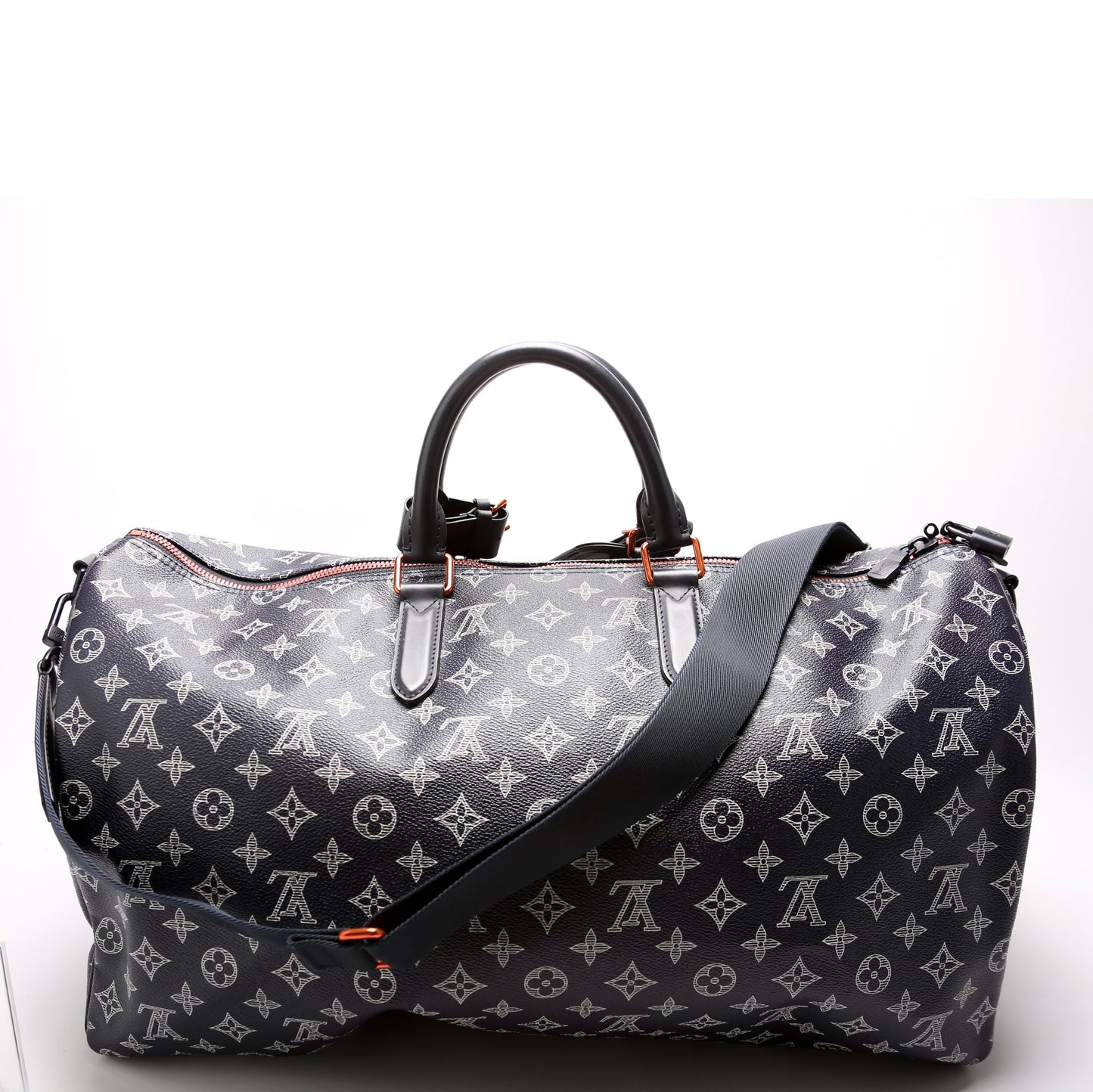 Louis Vuitton Keepall 50 Bandouliere Upside Down Monogram Travel Bag