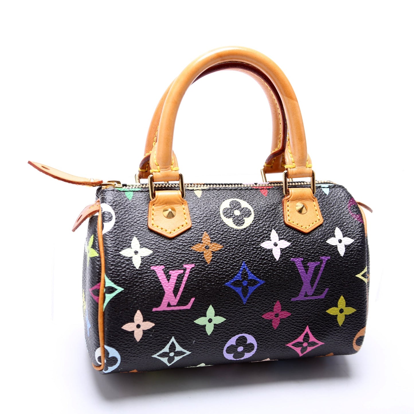 Louis Vuitton Speedy HL Monogram Multicolor Black Handbag