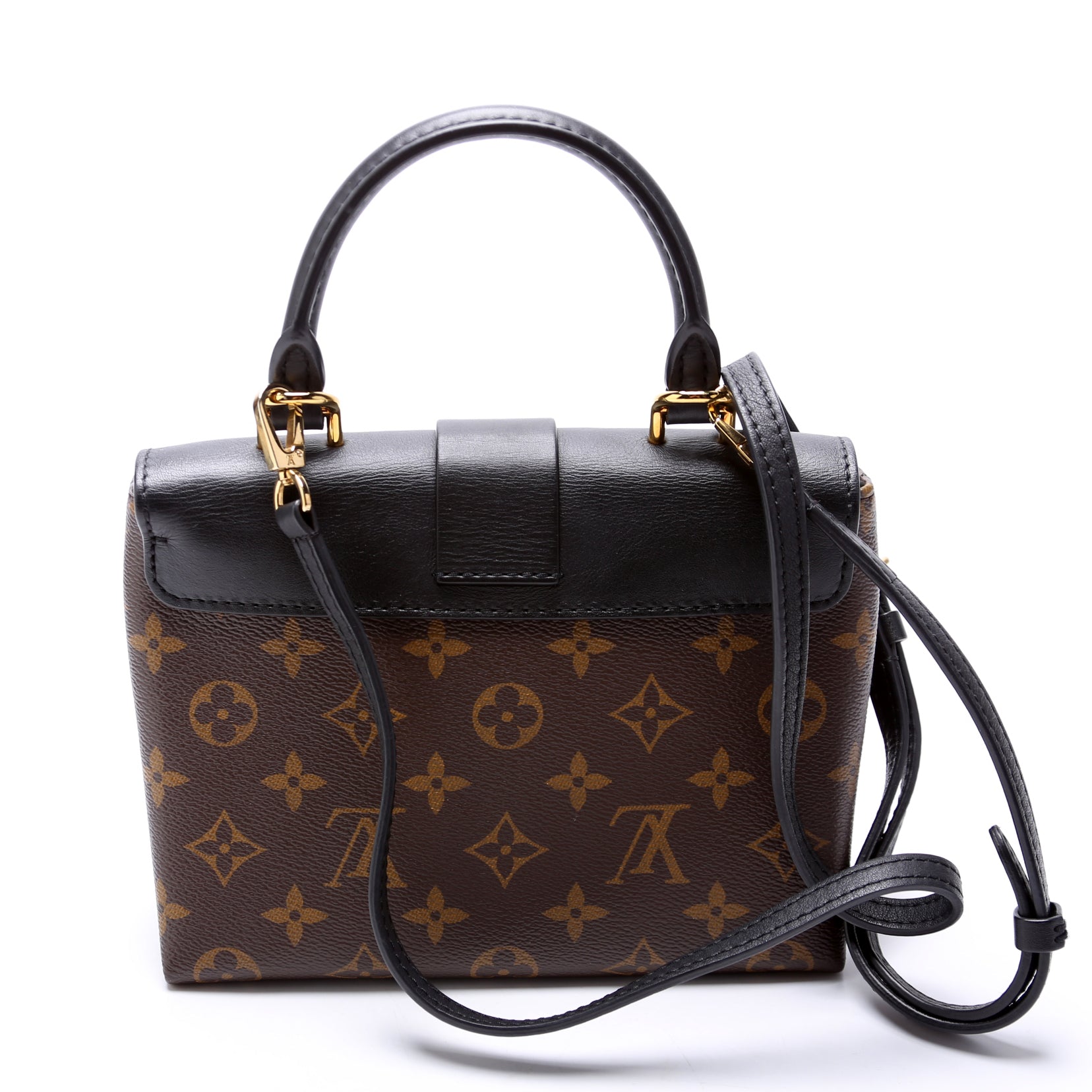 Louis Vuitton Locky BB Monogram Black Handbag Monogram Black