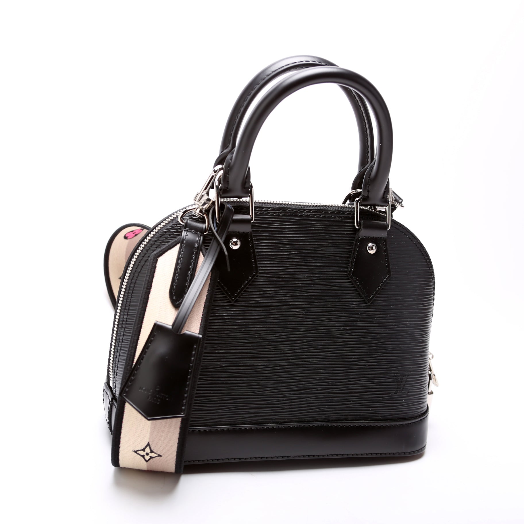 Louis Vuitton Alma BB Epi Black Handbag
