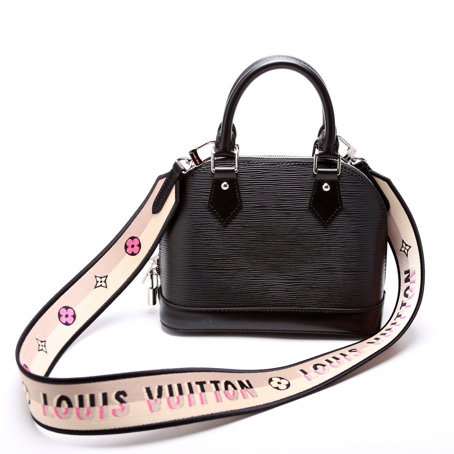 Louis Vuitton Alma BB Epi Black Handbag