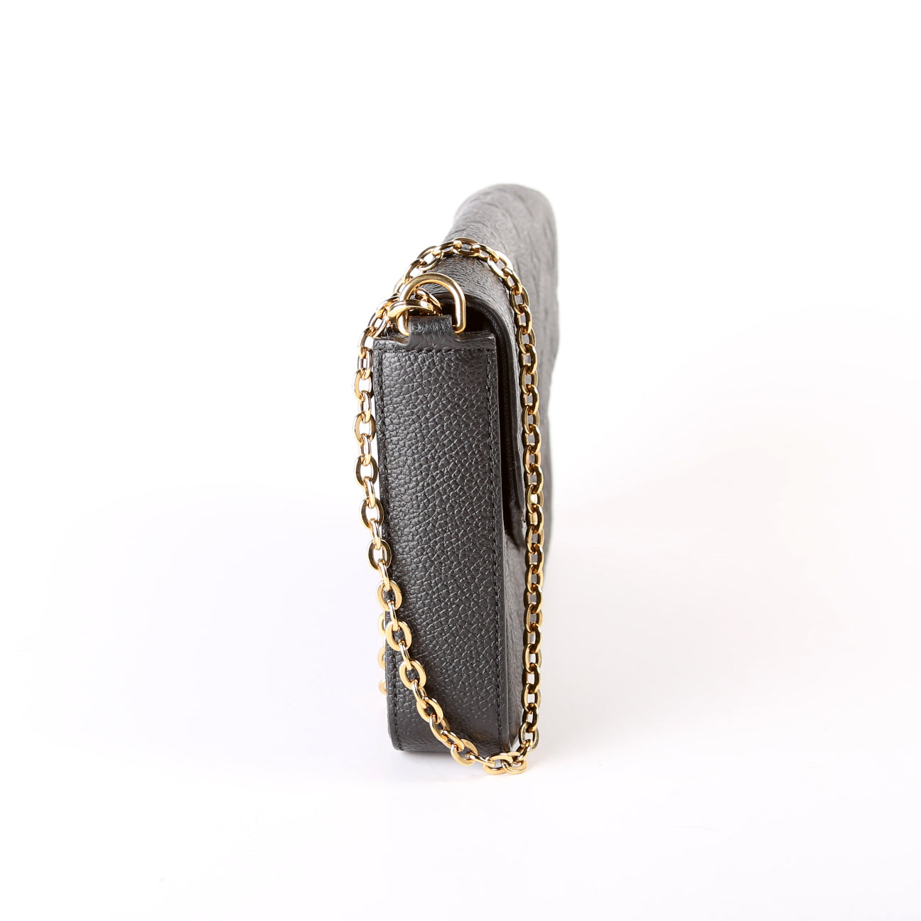 Louis Vuitton Pochette Felicie Empreinte Black Clutch Bag