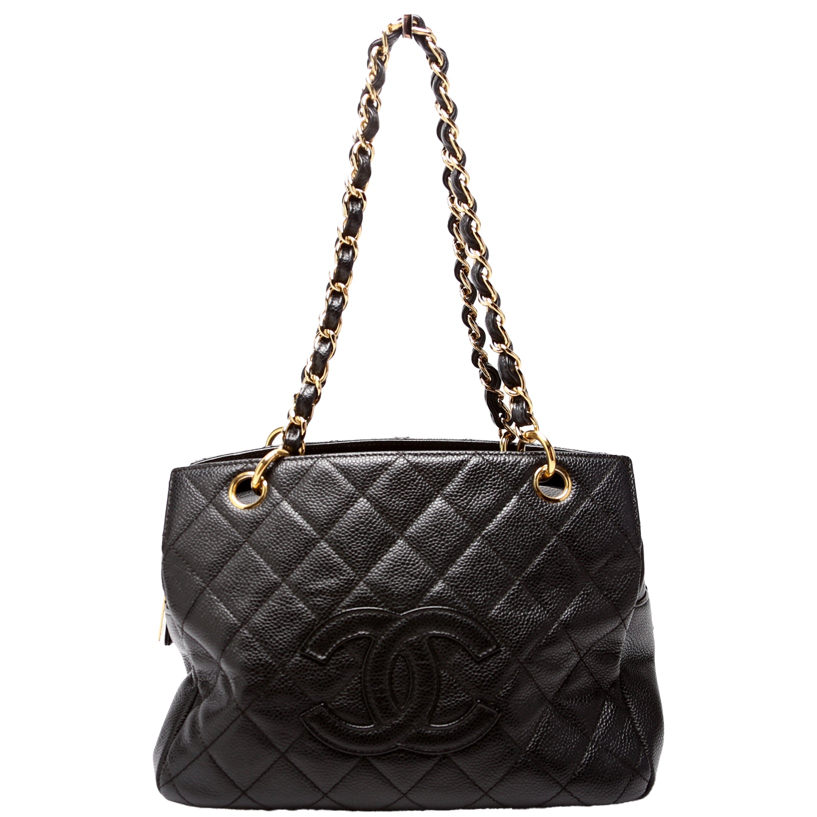 Chanel Petite Timeless Black Tote Bag