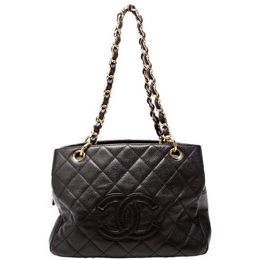 Chanel Petite Timeless Black Tote Bag