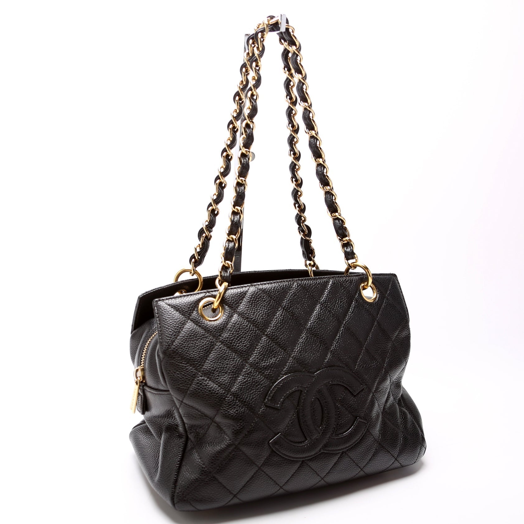 Chanel Petite Timeless Black Tote Bag