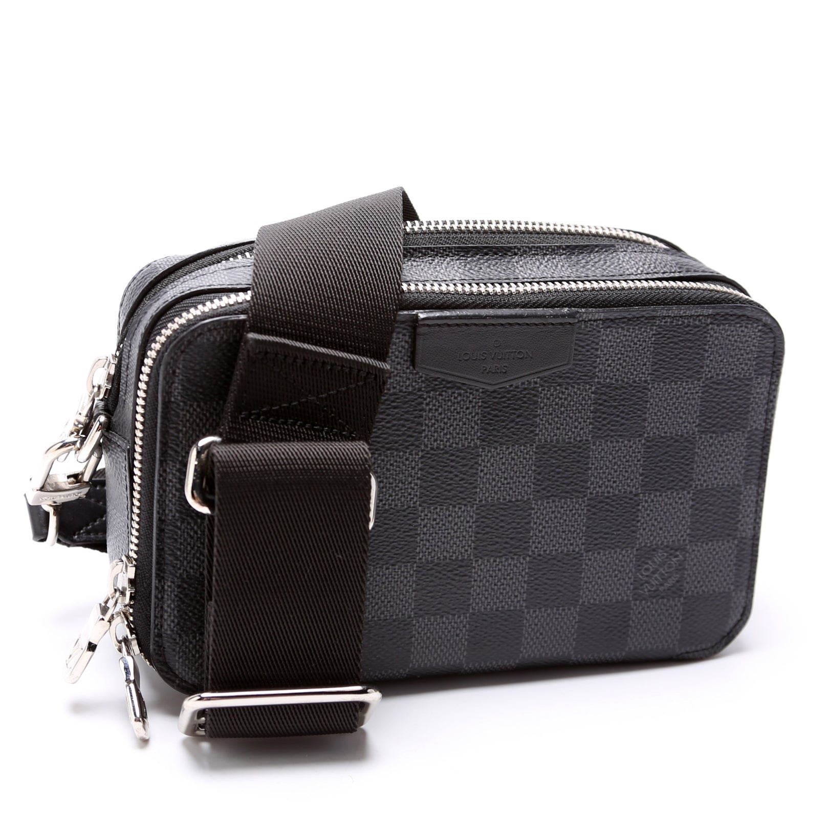 Louis Vuitton Alpha Wearable Graphite Damier Wallet Case Graphite 1