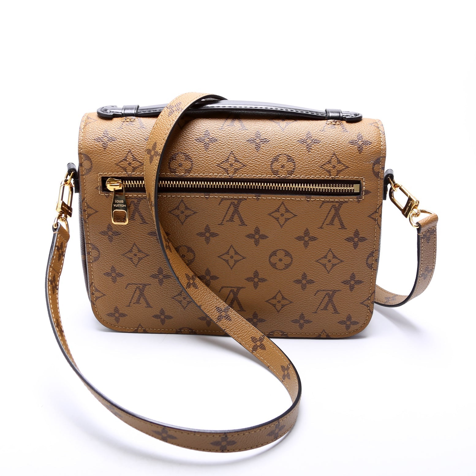 Louis Vuitton Pochette Metis Reverse Monogram Clutch Bag Monogram 11