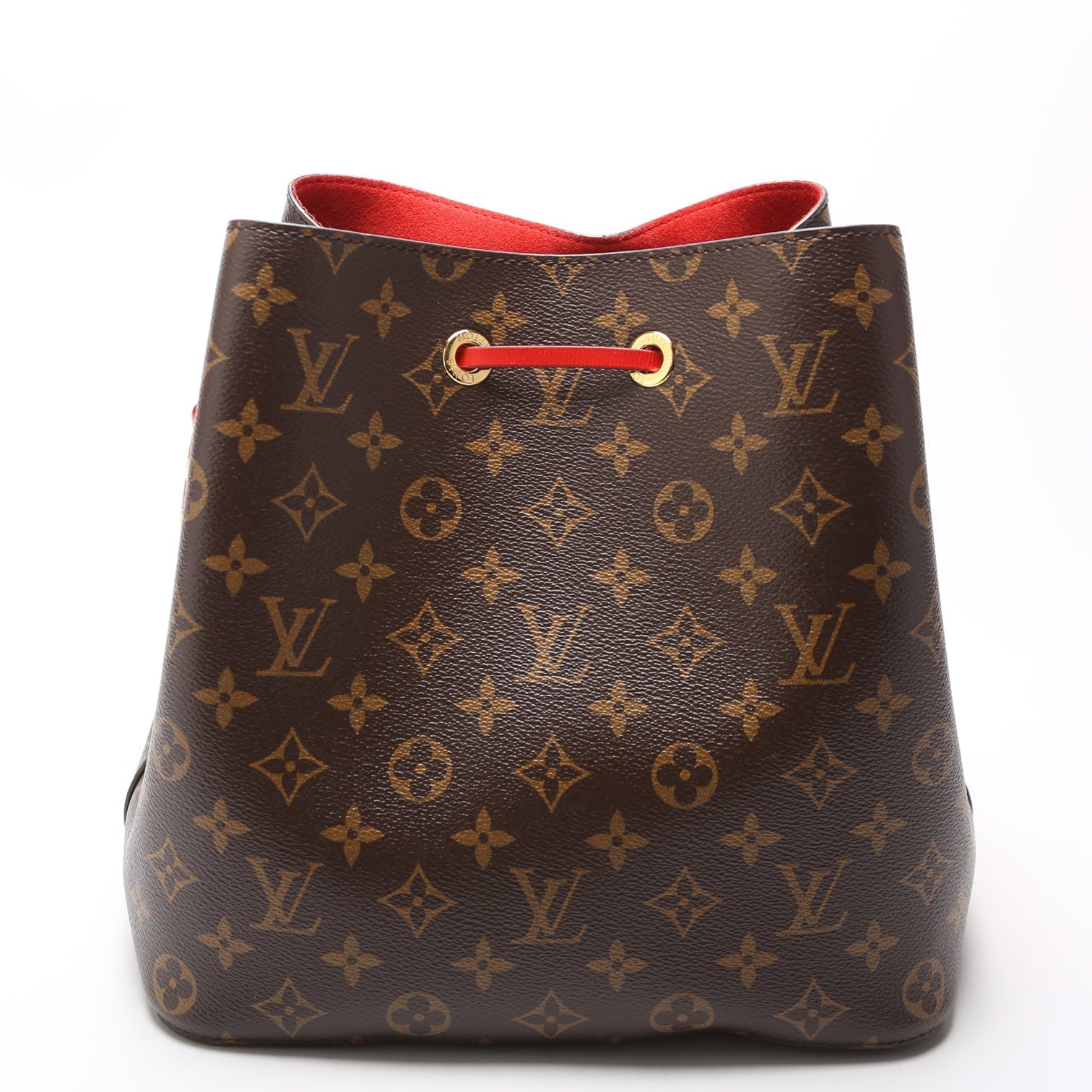 Louis Vuitton Neonoe Monogram Red Handbag