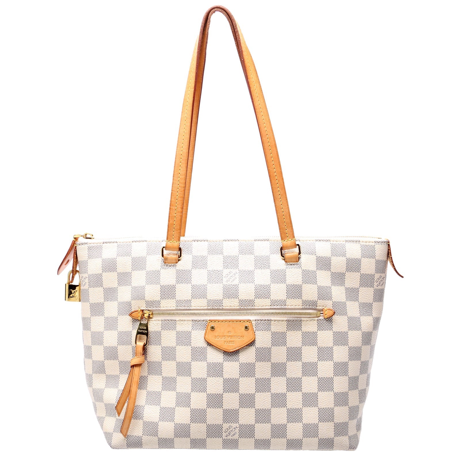 Louis Vuitton Iena PM Azur Damier Handbag Azur 4