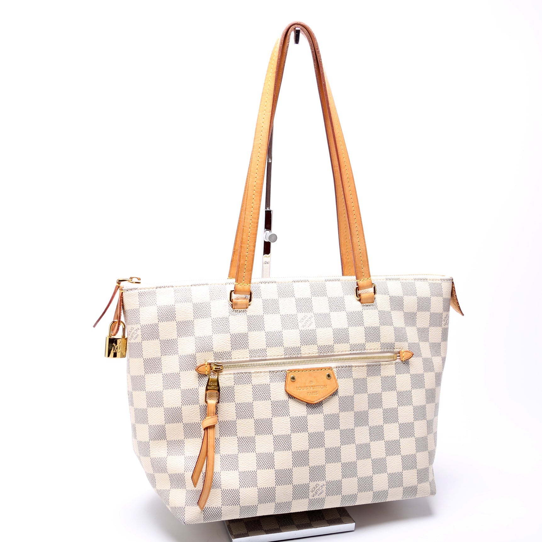 Louis Vuitton Iena PM Azur Damier Handbag Azur 4