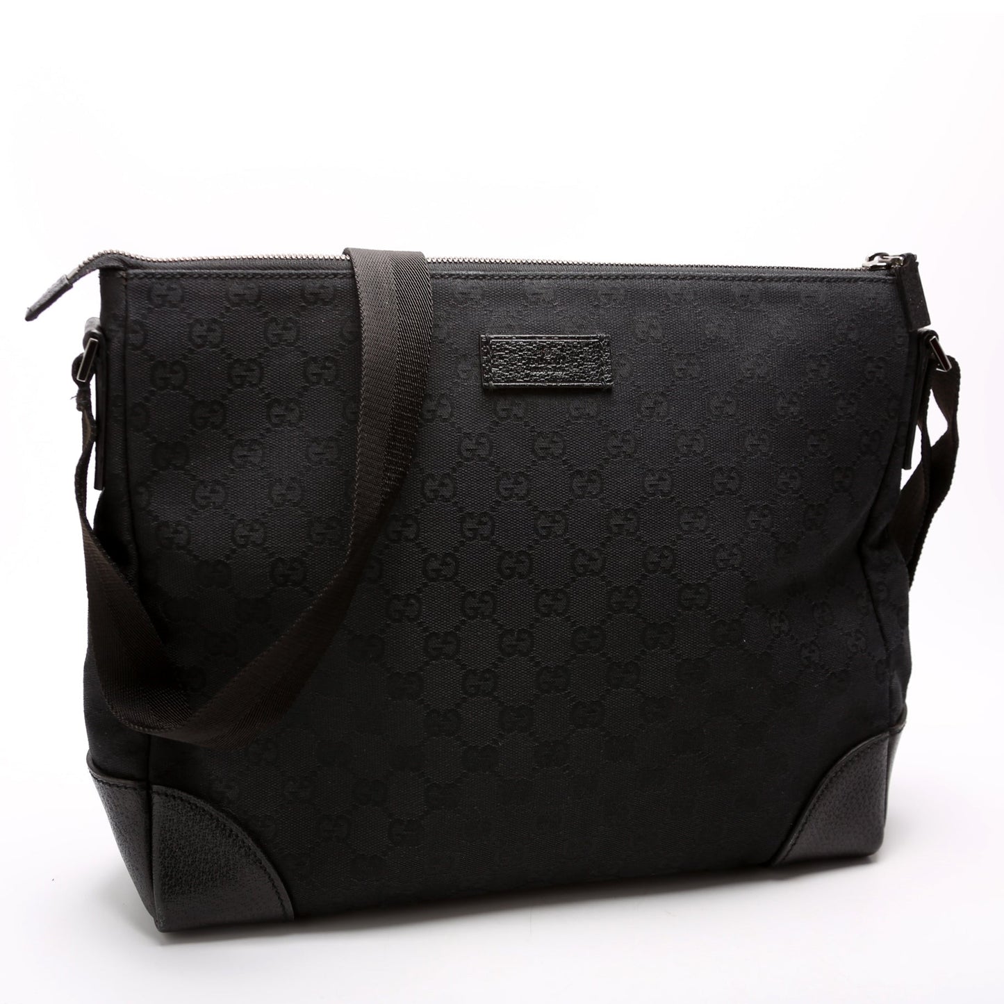 Gucci GG Joy Messenger Canvas Black Travel Bag