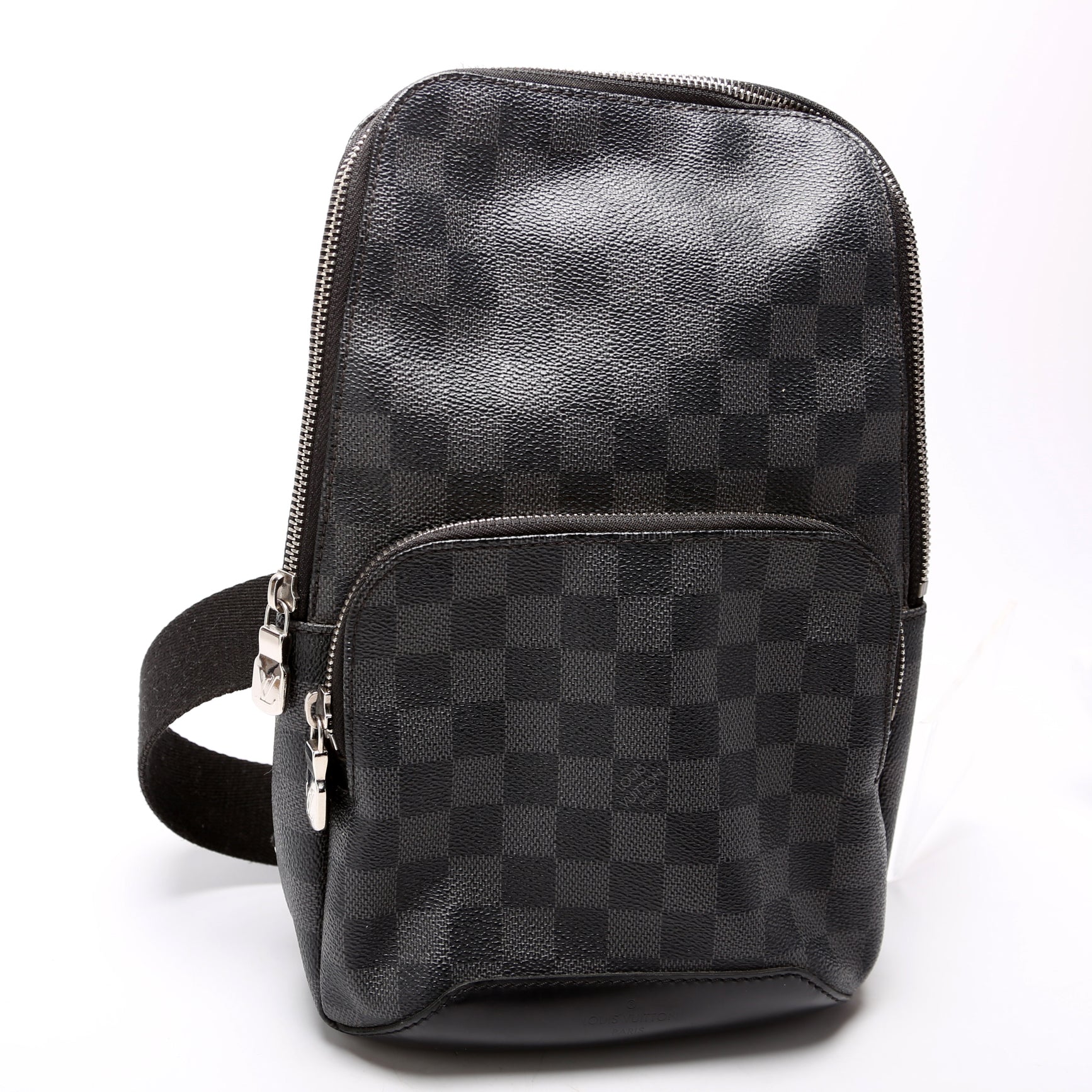 Louis Vuitton Avenue Sling Graphite Damier Crossbody Bag Graphite 10