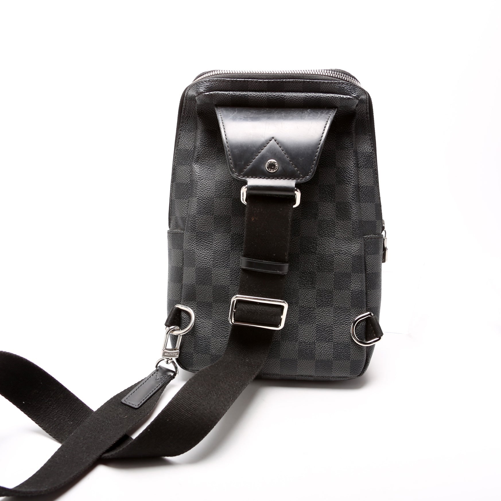 Louis Vuitton Avenue Sling Graphite Damier Crossbody Bag Graphite 10