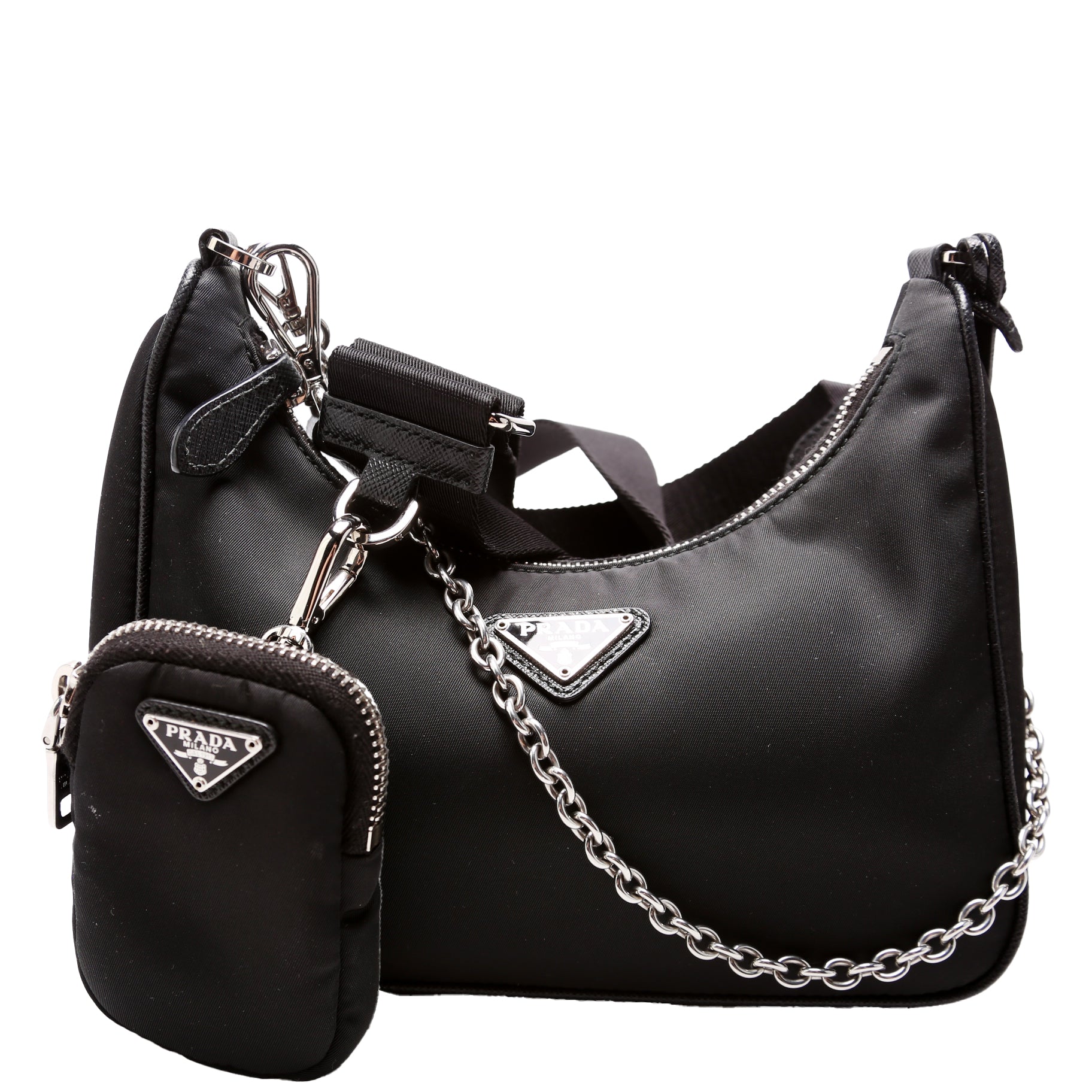 Prada Re Edition Shoulder Bag Nylon Black