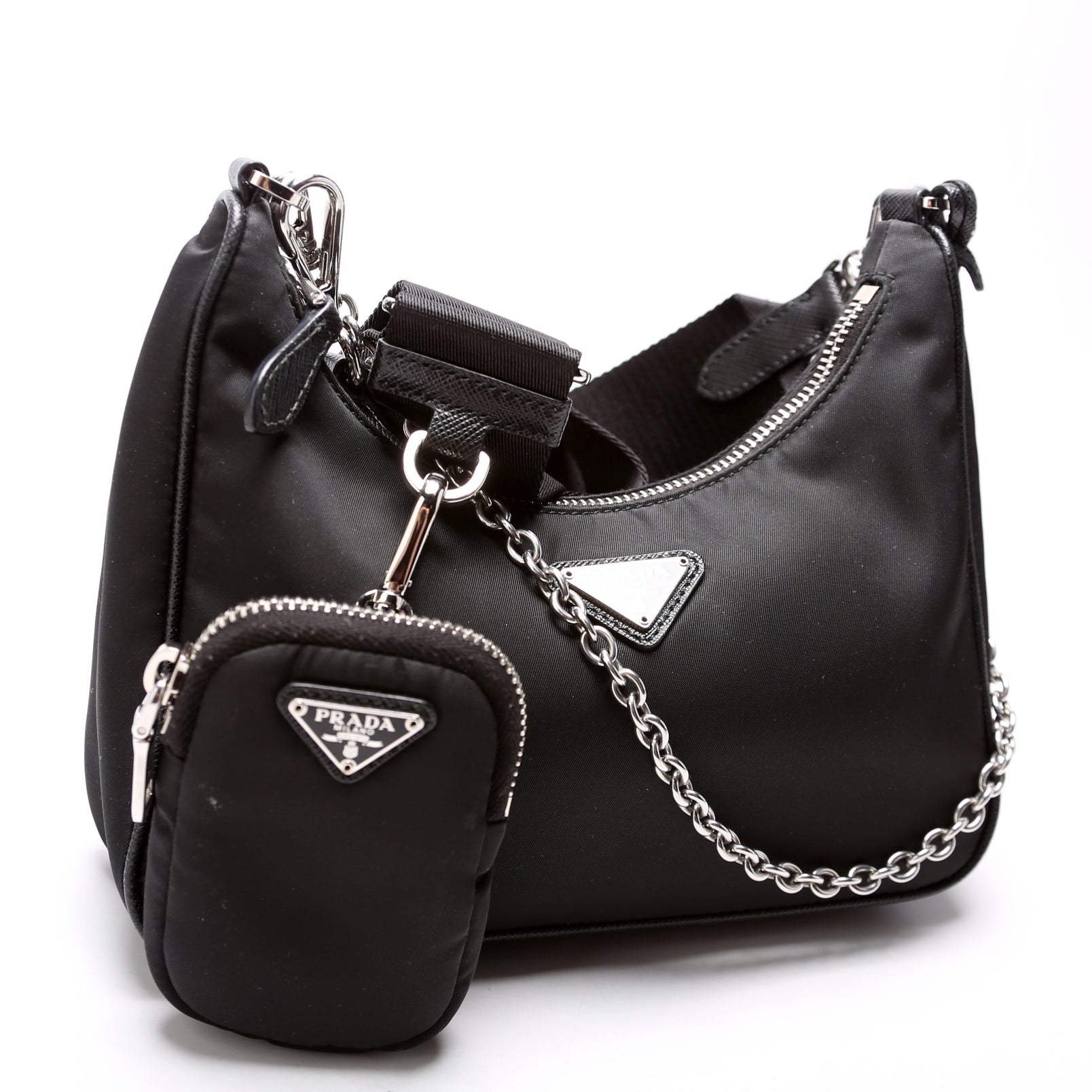 Prada Re Edition Shoulder Bag Nylon Black