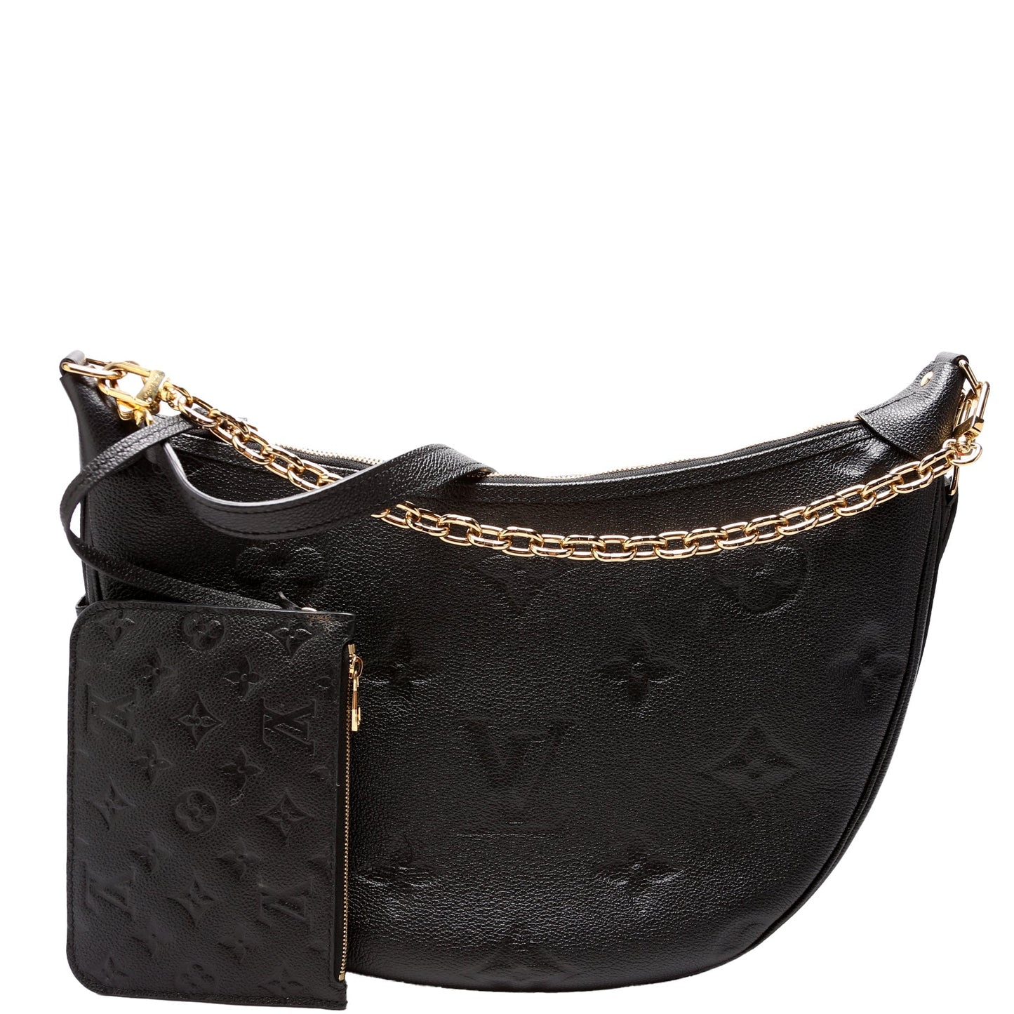 Louis Vuitton Loop Empreinte Black Shoulder Bag Black 1