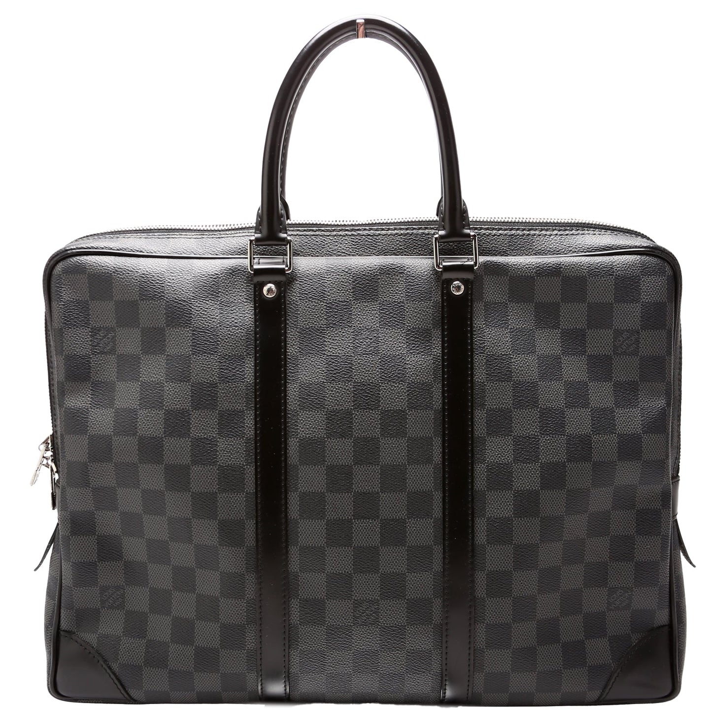 Louis Vuitton Porte Documents Briefcase Graphite Damier Handbag