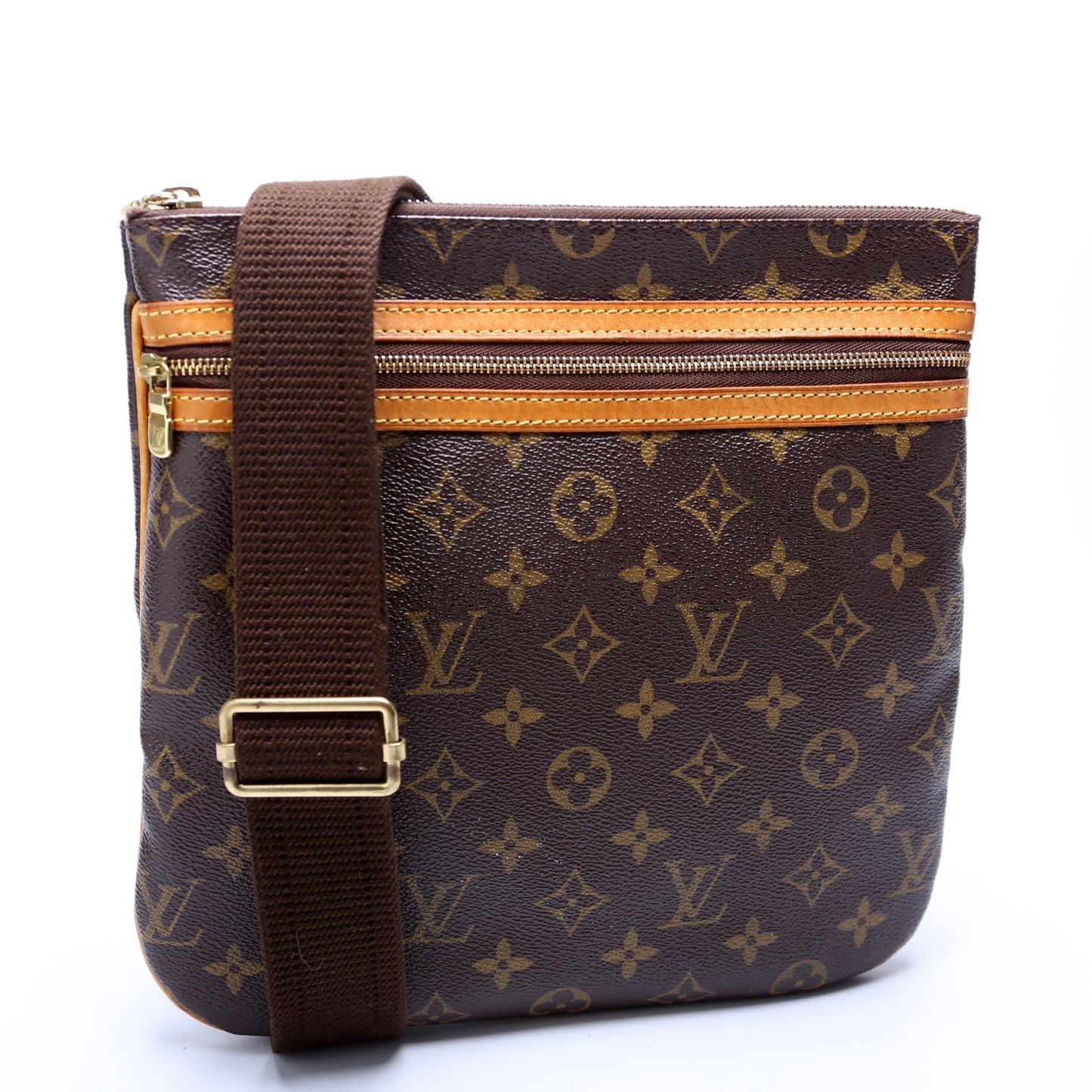 Louis Vuitton Pochette Bosphore Monogram Clutch Bag Monogram 2