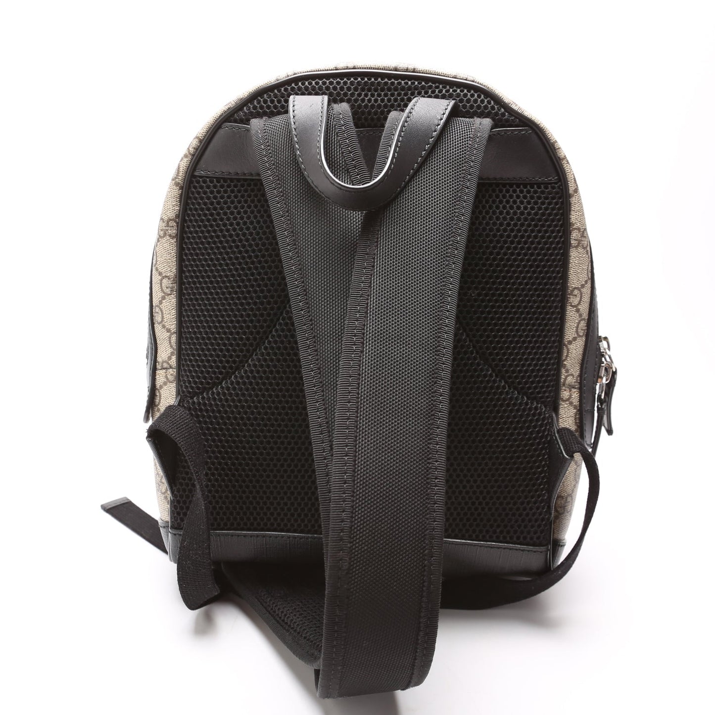 Gucci GG Supreme Eden Backpack Black Beige Small