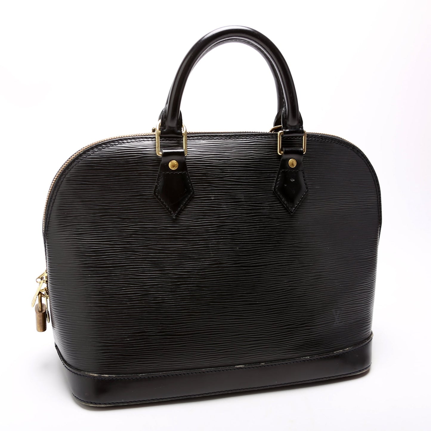 Louis Vuitton Alma PM Older Epi Black Handbag Older Black