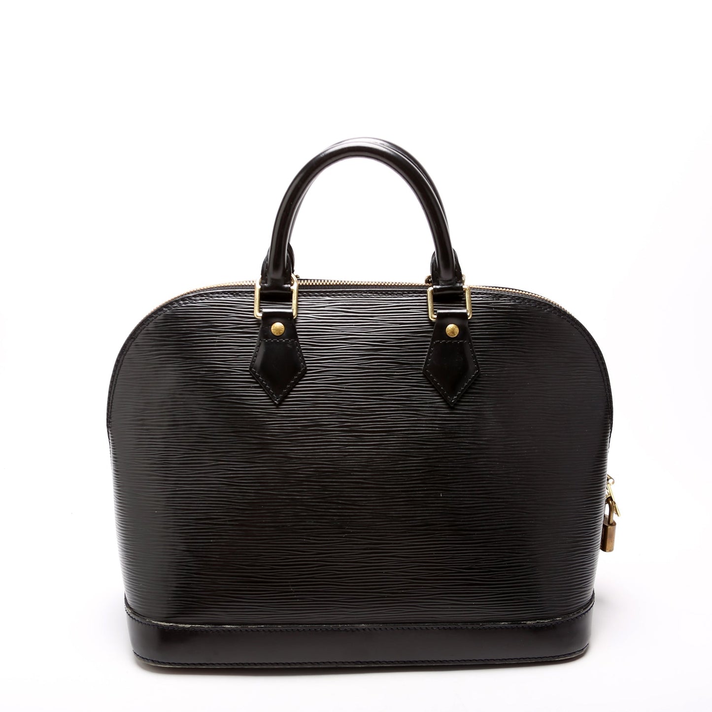 Louis Vuitton Alma PM Older Epi Black Handbag Older Black