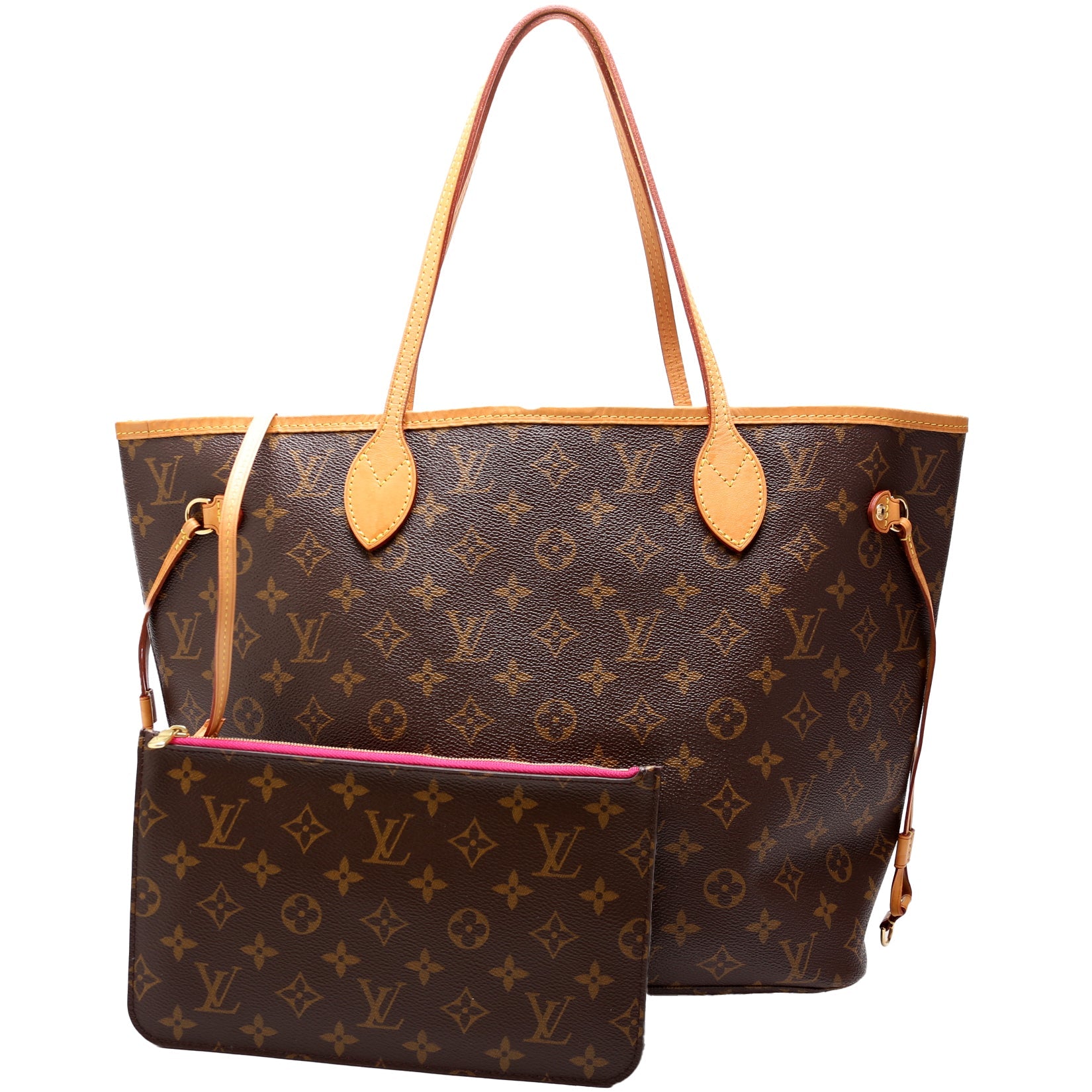 Louis Vuitton Neverfull MM Monogram Wallet Case Monogram 9