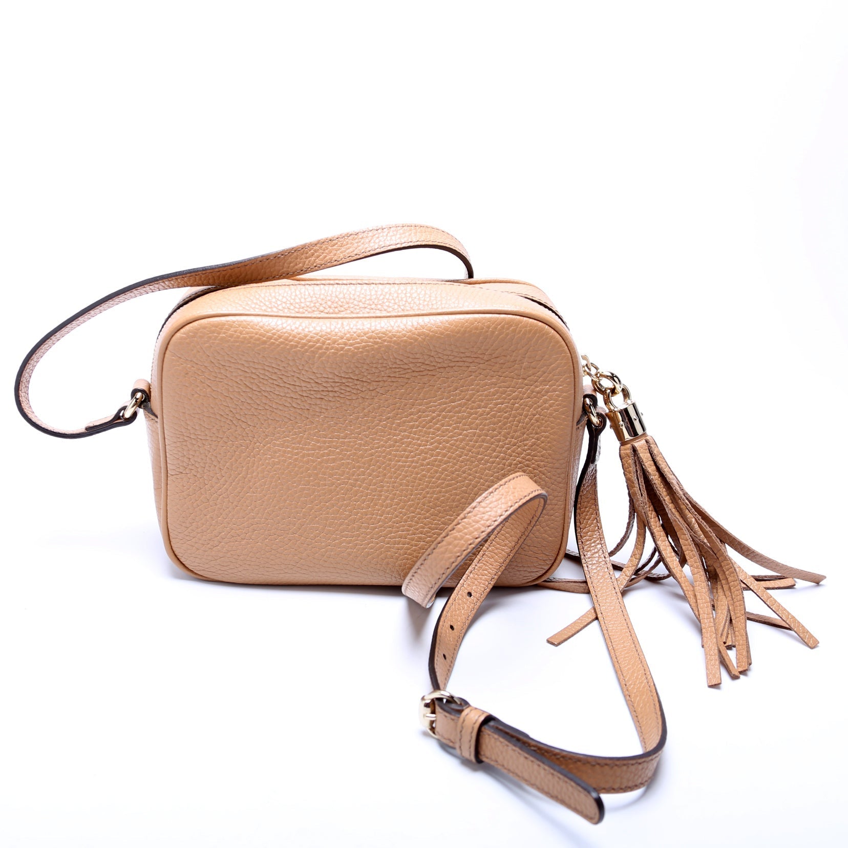 Gucci Soho Disco Tan Crossbody Bag