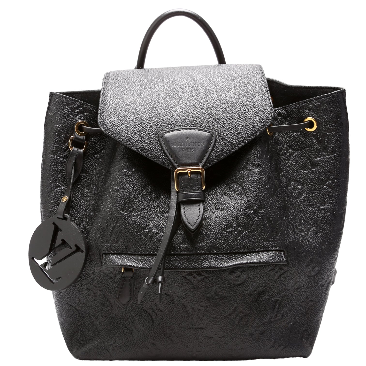 Louis Vuitton Montsouris PM NM Empreinte Black Handbag