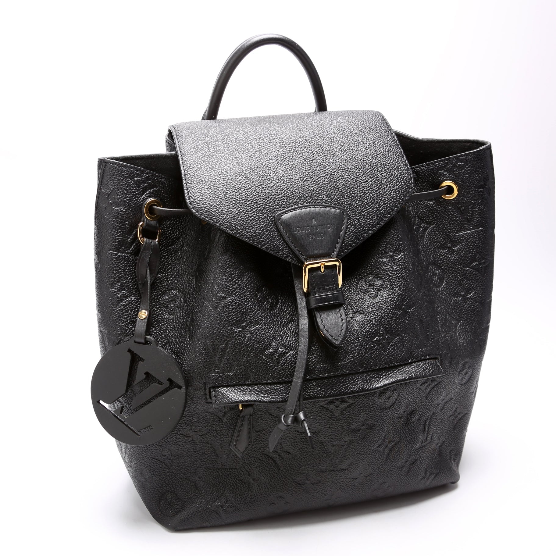 Louis Vuitton Montsouris PM NM Empreinte Black Handbag