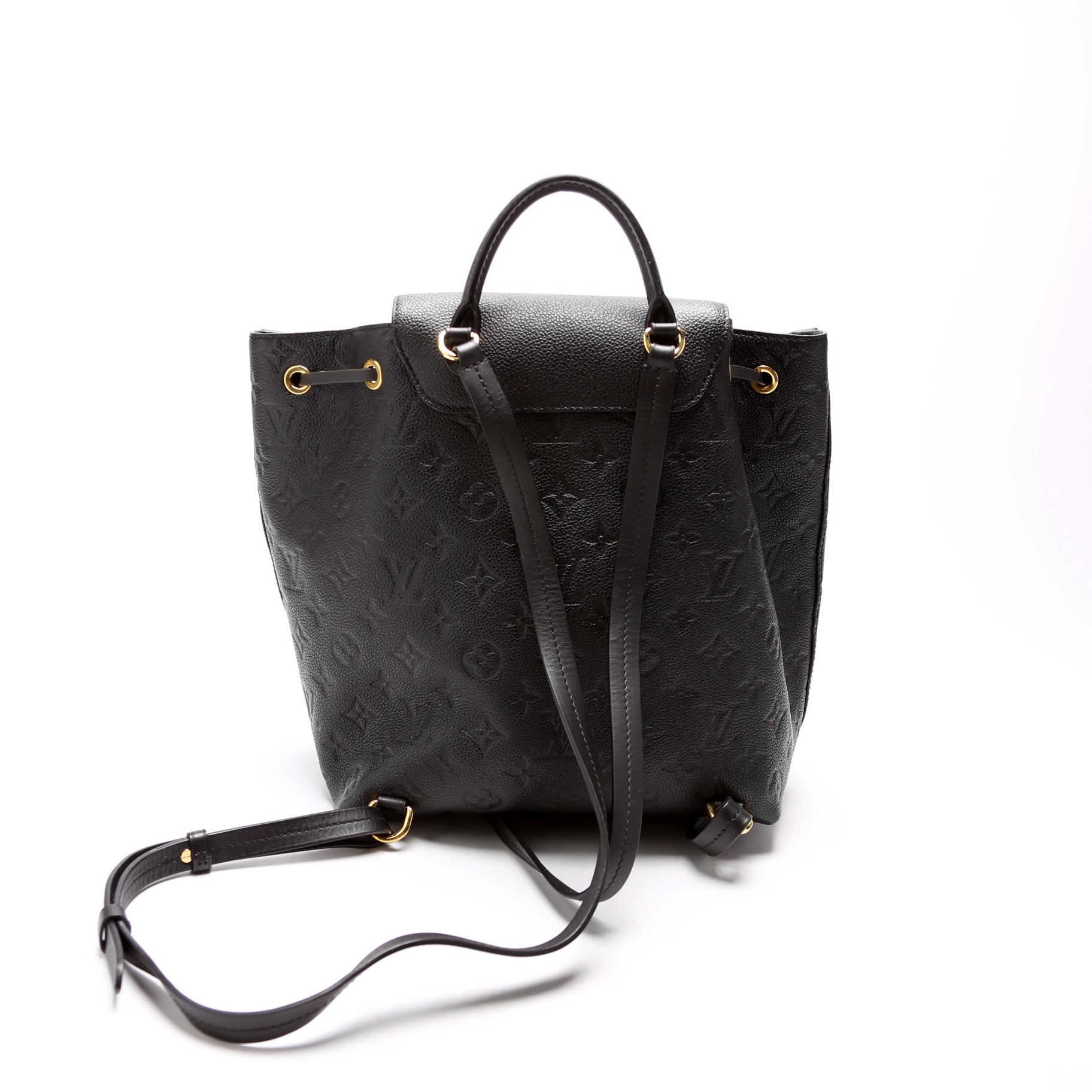 Louis Vuitton Montsouris PM NM Empreinte Black Handbag