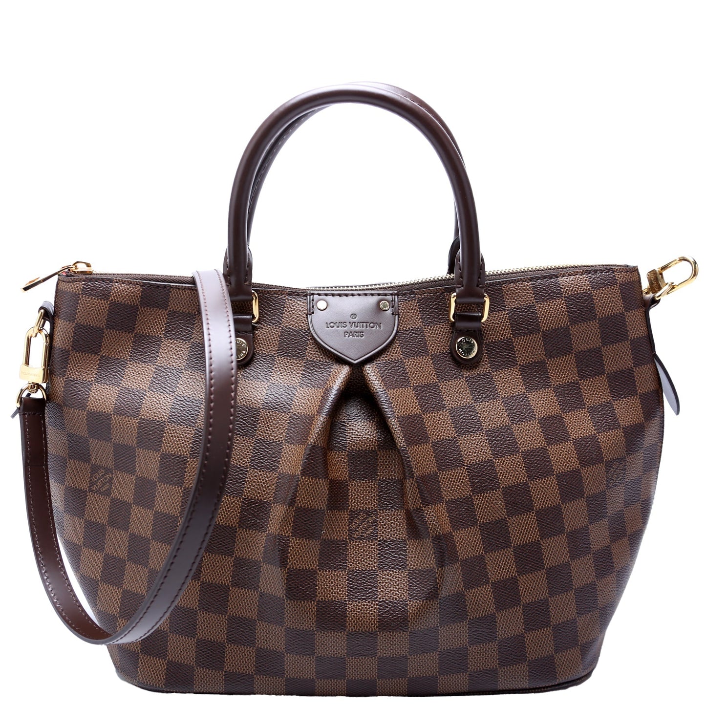 Louis Vuitton Siena Ebene PM Damier Handbag Ebene 9